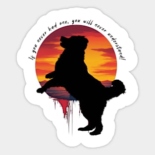 Bernese mountain dog Sticker